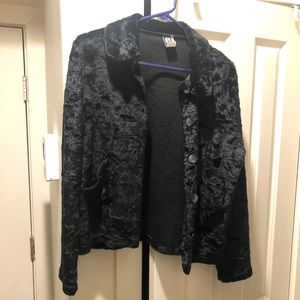 Vintage Free People 1990’s Black Jacket
